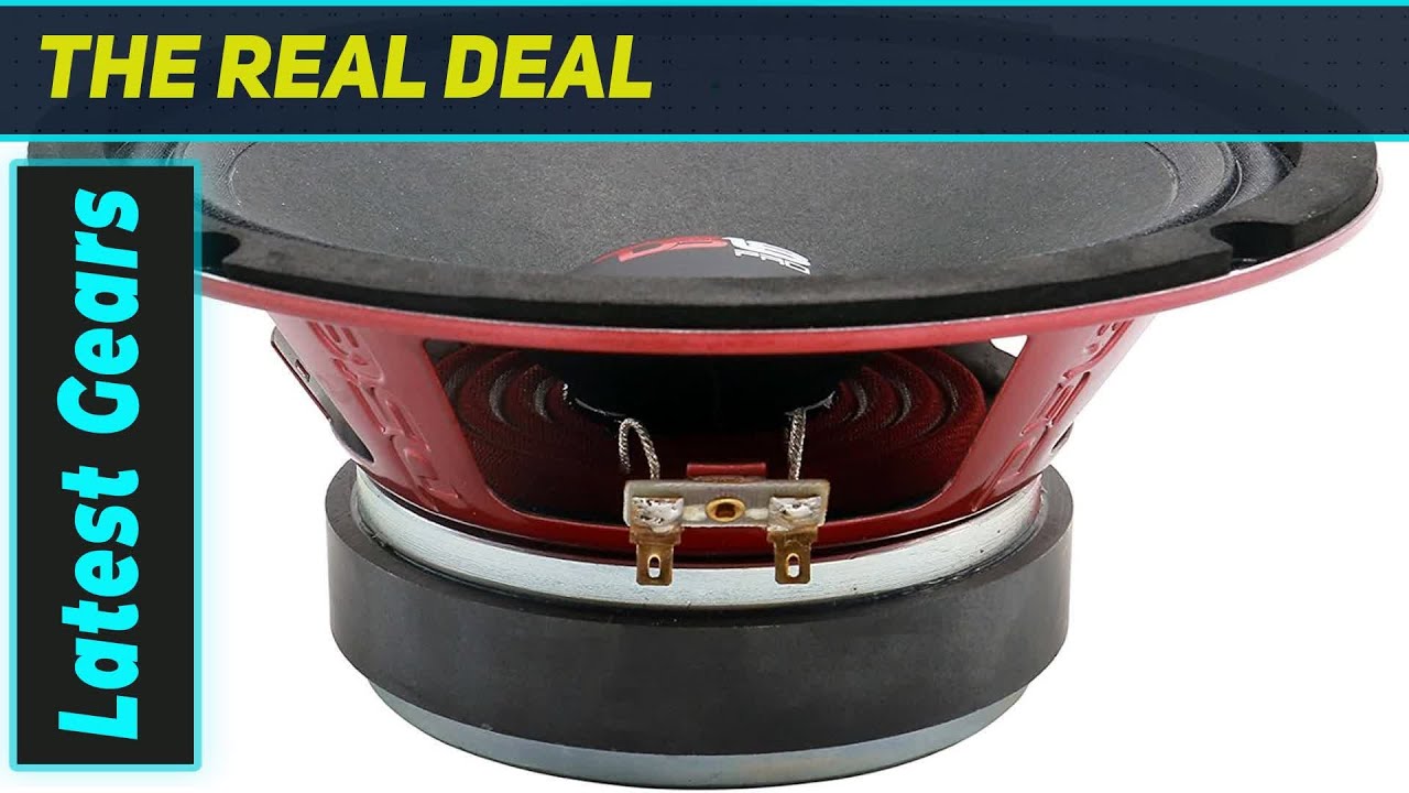 DS18 PRO-H8EDGE: Best 8" Mid-High Speaker for Loud Systems
