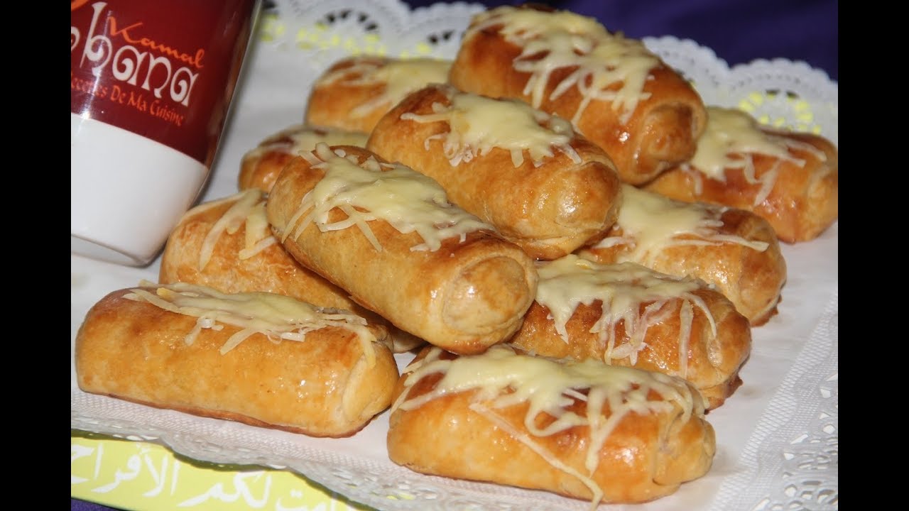 رغايف مورقة بعجينة المسمن بحشوة مالحة اقتصادية لذيذة