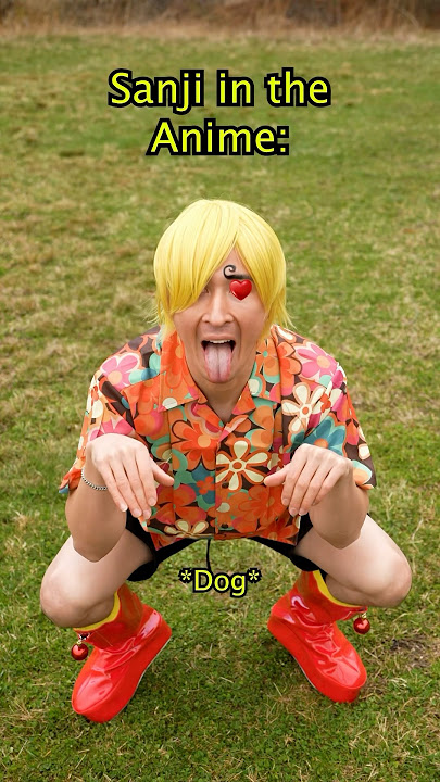 Sanji in the Manga vs Anime 🐶 #anime #onepiece #sanji