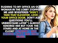 Rushing To My Office, A Stranger In The Lobby Warned Me: "Don't Take That Elevator. Lock Your Doo...