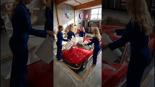 Real Car In Epoxy Floor