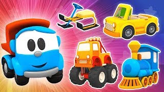 Leo the Truck for Kids. Car Cartoons Full Episodes