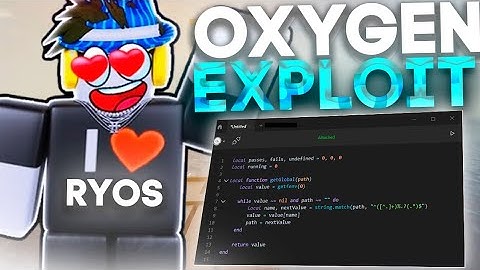 Roblox Executor OXYGEN Script Exploit is FREE and KEYLESS
