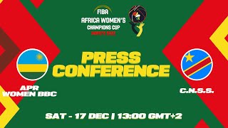 APR WOMEN BBC v C.N.S.S. - Press Conference