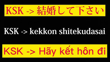 Ý nghĩa những chữ cái viết tắt được giới trẻ Nhật dùng trong văn viết( tin nhắn)