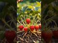 Amazing Strawberry Plant Growth Time Lapse | Seed to Fruit in Seconds 🍓🌱#Strawberry#short #TimeLapse