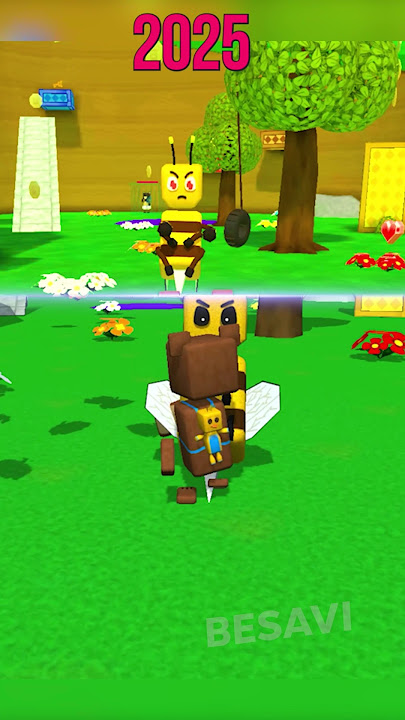 2017 vs 2025 Super Bear Adventure #superbearadventure
