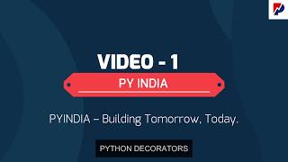 🚀 Python Decorators Explained from Scratch | Complete Beginner to Advanced Guide