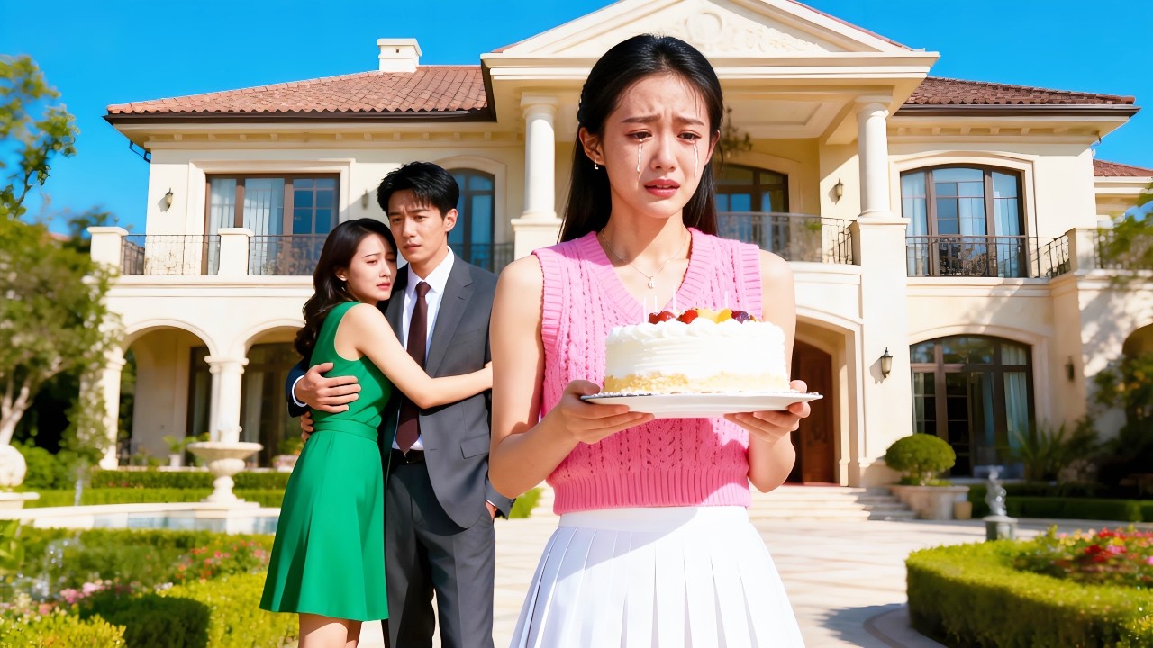 生日当天，男友为了情妇一脚踹了蛋糕，却不知道她是首富千金，还有8个宠爱她的大佬哥哥，离婚后，渣男后悔痛哭。#中国电视剧 #爱情