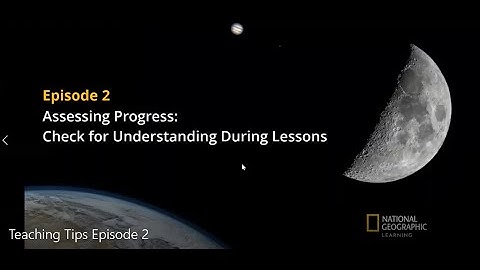 Teaching Tips Episode 2 - Your K12 Classroom: Check for understanding