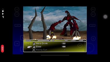 Final Fantasy 7 - 2nd Hardest Boss Ruby Weapon - with only 1 Character and without summon