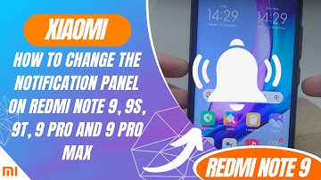 How to change the notification panel on Redmi Note 9, 9S, 9T, 9 Pro and 9 Pro Max