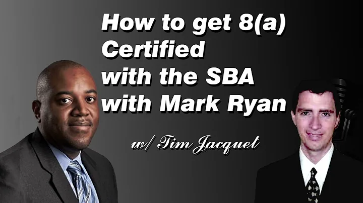 How to get 8a Certified with the SBA