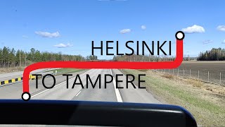 Trip report! Onnibus from Helsinki (Kamppi) to Tampere!