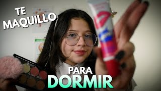 ASMR en ESPAÑOL💆🏻‍♀️ATENCION PERSONAL👯‍♀️📚 Amiga del C0legio te MAQUILLA 💄* RAPIDO* - Vivalen Asmr