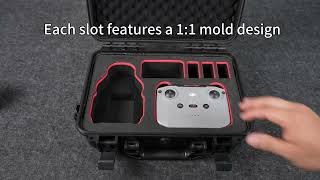 Portable Hard Case w Belt For DJI LITO 1 Drone Accessories For DJI RC-N3/2/1