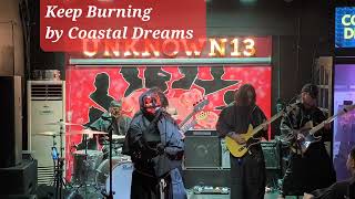 Coastal Dreams "Keep Burning" halloween gig @ Unknown13 🥰 #coastaldreamsmusic #keepburning