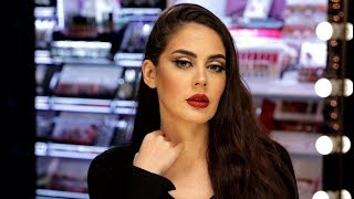 Makeup Tutorial By Mona Alnoman On Tamara Al Gabbani  - ميكب توتوريال منى النعمان على تمارا القباني