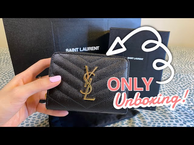 YSL Saint Laurent Zip Around Wallet 👛