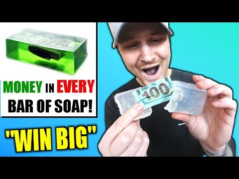 This $20 Soap Comes With REAL MONEY IN IT!! I Bought ALL Of Them 