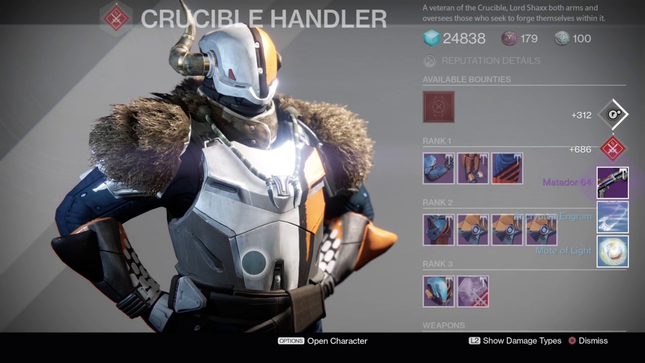 Destiny Crucible Bounty Porn Destiny Crucible Bounty Porn