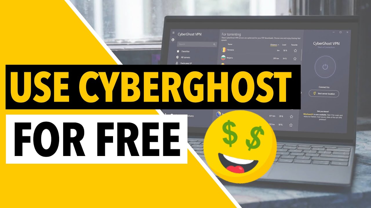 cyberghost free premium account