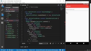 Master Flutter Dart De cero a experto - Flutter Widgets en profundidad - 1 Widget TextField Parte 1