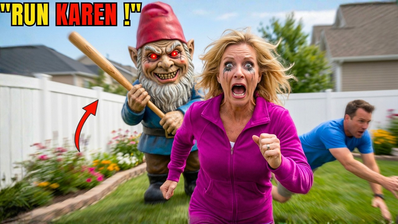 HOA Karen Kept Destroying My Garden Gnomes — So I Built One She'd NEVER Forget