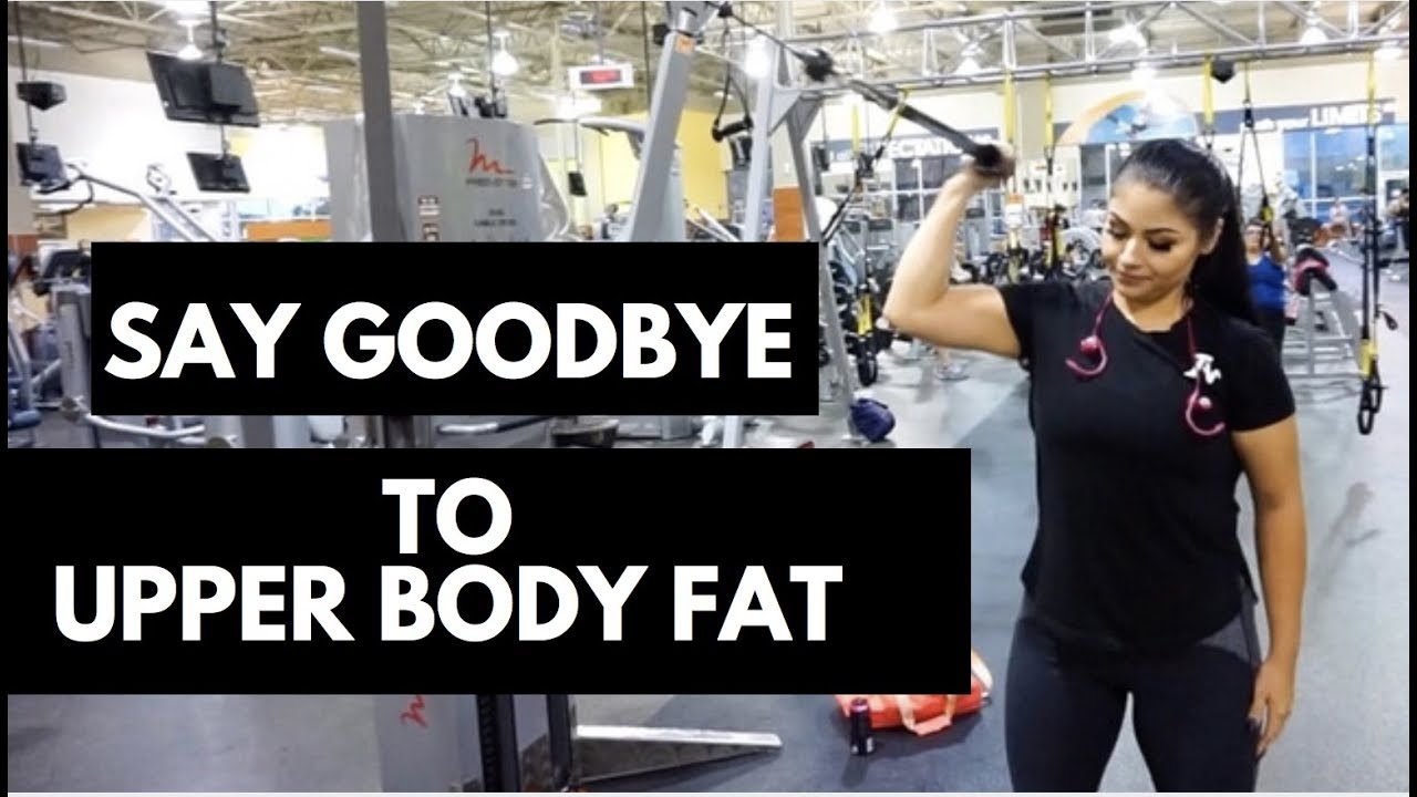 HOW TO LOSE FAT, TONE, AND SHAPE UPPER BODY (BACK, BICEP, SHOULDER) - YouTube