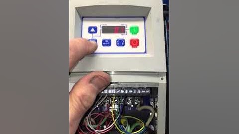 Lenze ACTech VFD programming and wiring