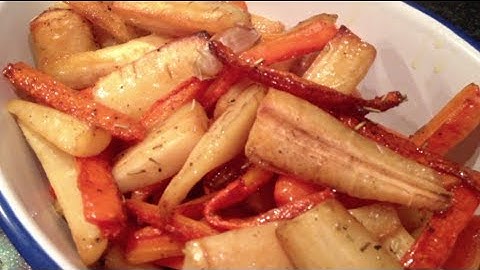 Roast Carrots and Parsnips