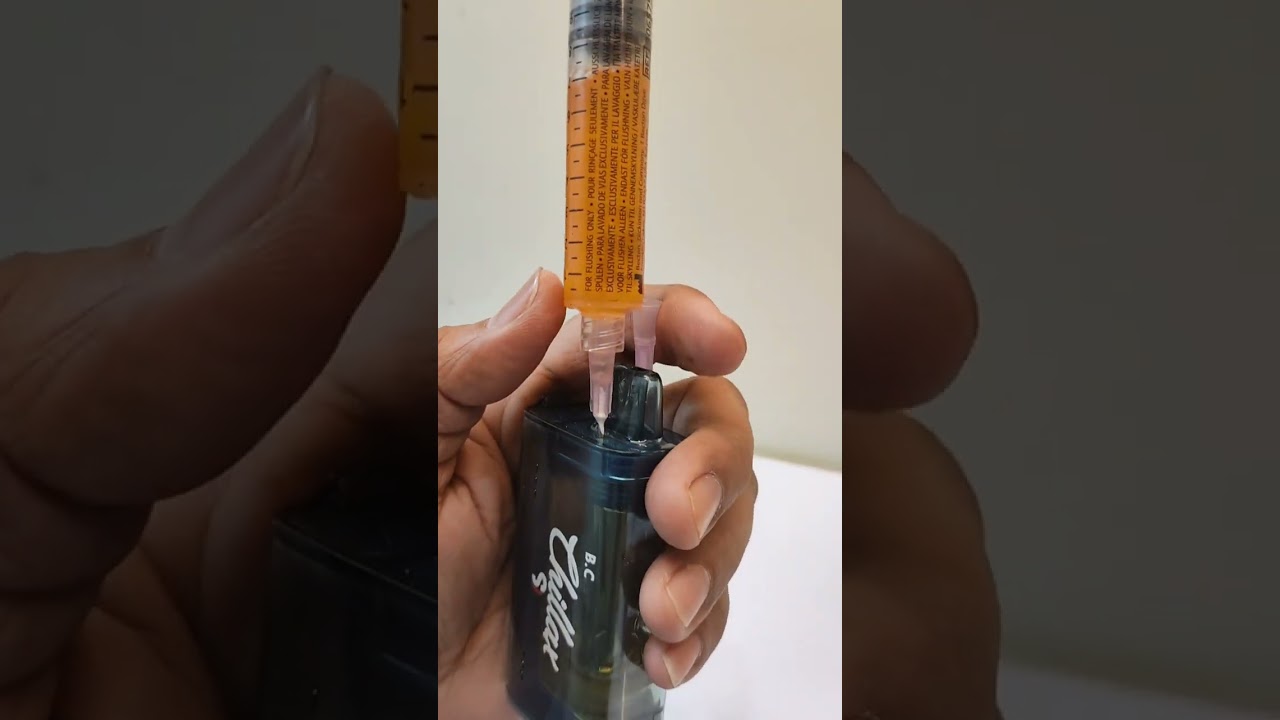HOW TO REFILL CHILLAX VAPE