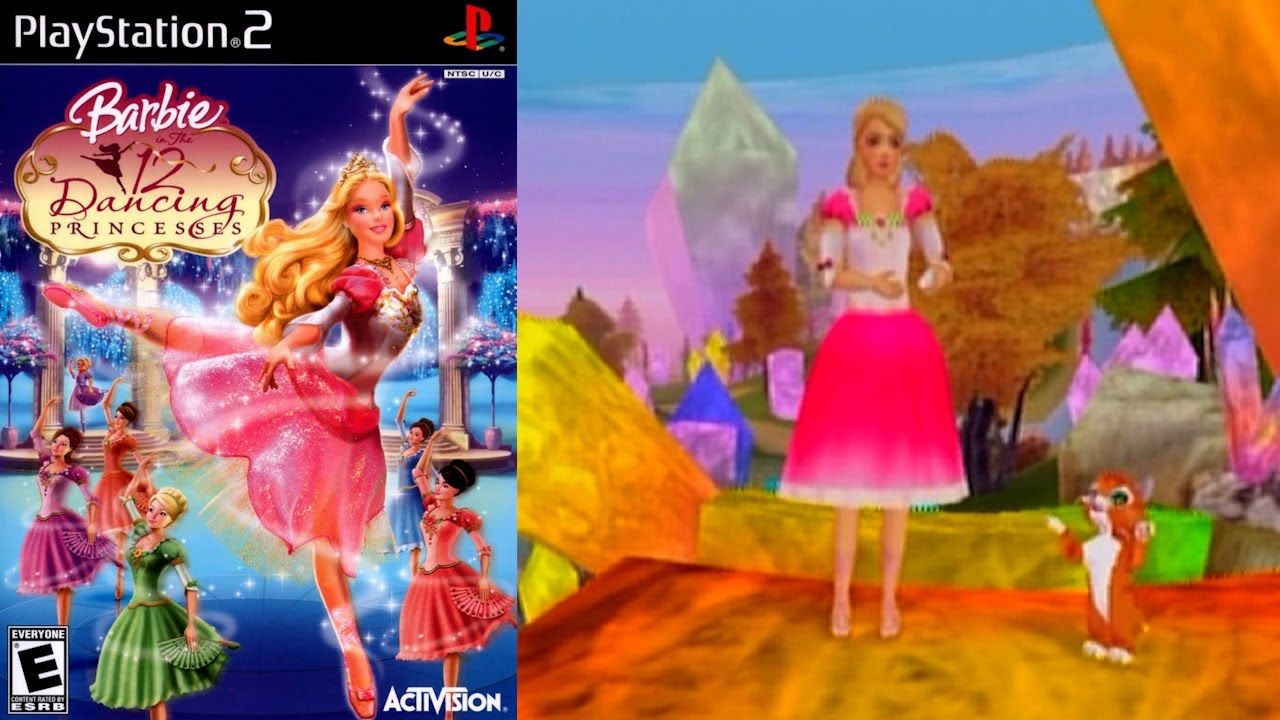 Jogo Barbie in The 12 Dancing Princesses PS2