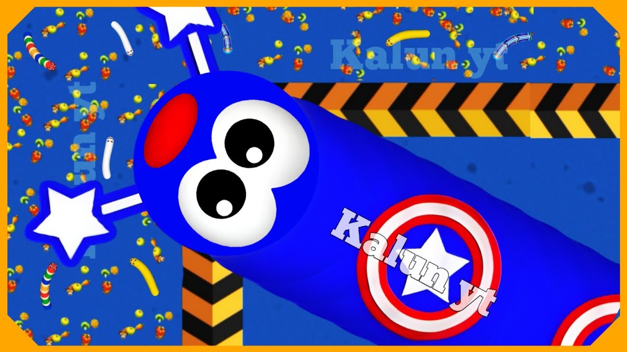 🐍WORMSZONE.IO | Giant Slither Snake Top 01 🏆 | Epic Worms Zone Biggest Snake Gameplay! | Kalun yt