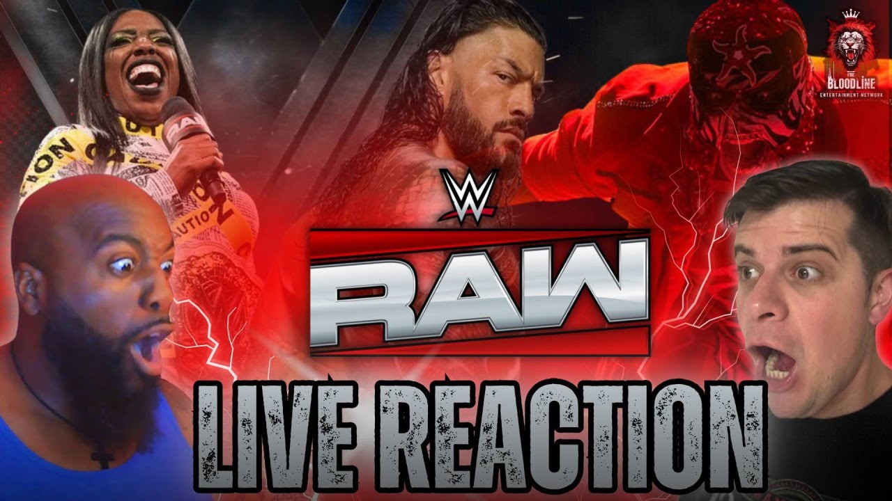 WWE RAW  Watch‑Along 07/21/ 25  🔴Roman Reigns Returns + CM Punk Face‑off! #wweraw