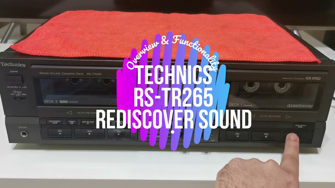 その他 Technics RS-728U Technics RS-TR265 Double Cassette Deck – The Turntable Store