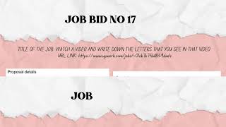 UBM 599 (DIGITAL WORKFORCE) | PROFILING REPORT VIDEO PRESENTATION