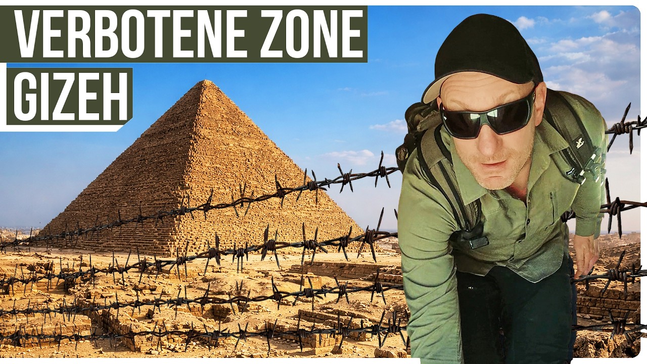 Die Pyramiden - Was ist hinter dem Stacheldraht in Gizeh? | Ägypten EP3