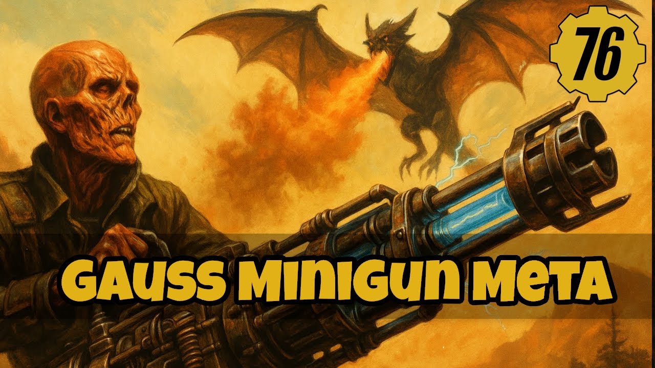 GAUSS MINI GUN FULL GUIDE 2025 - Mods, Perks, Karten - Fallout 76 - Deutsch