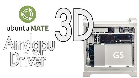 Ubuntu MATE 15.10 amdgpu driver on PowerMac G5 with RadeonHD 4650