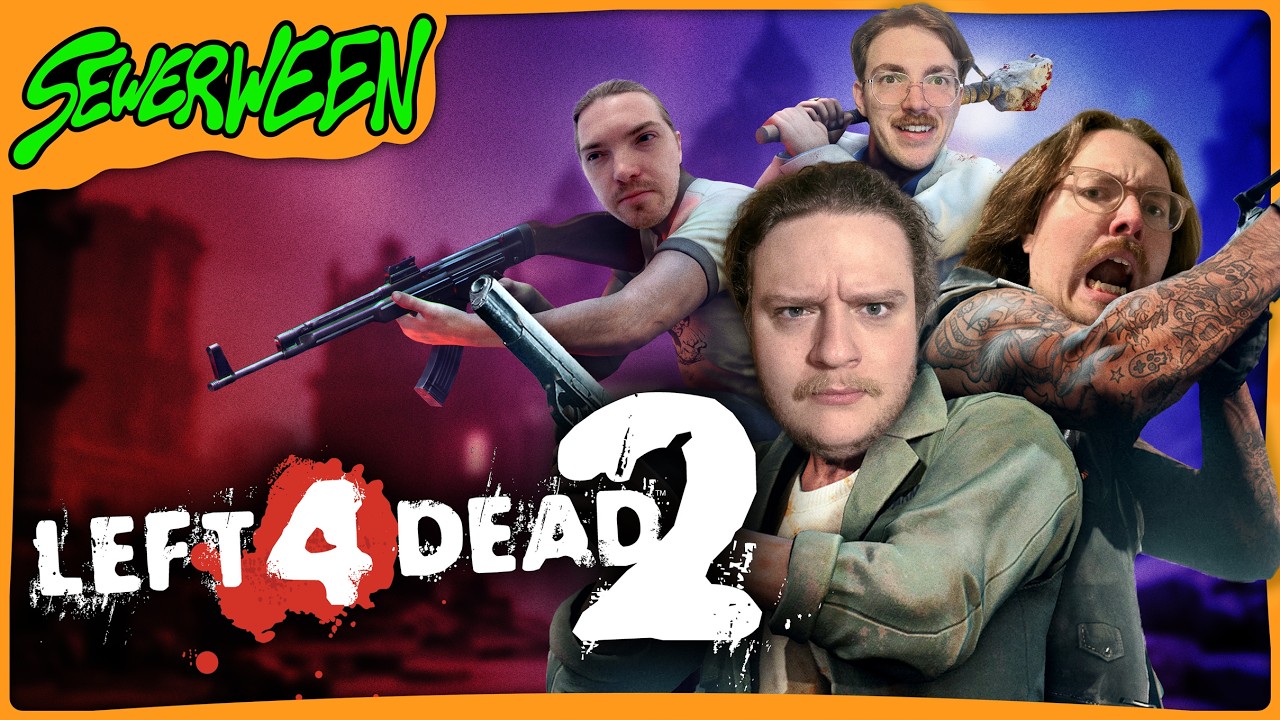 4 Idiots vs. The Zombie Apocalypse | Left 4 Dead 2