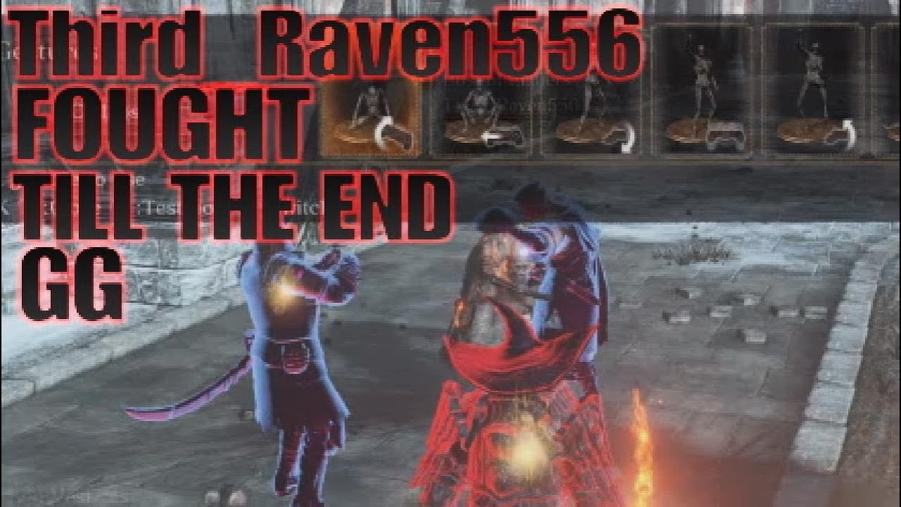 DS3 Third_Raven556 TRIES HIS BEST, BUT INVADERS ARE 2 OP - YouTube