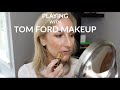 PLAYING WITH TOM FORD MAKEUP!  MY SPIN ON THE AFRICAN VIOLET EYE QUAD