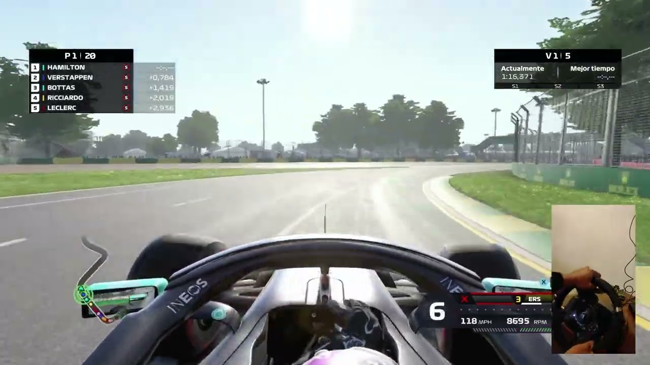 F1 2020 Australia // simulator
