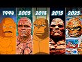 The thing evolution in movies  cartoons 19672025 ben grimm  fantastic four
