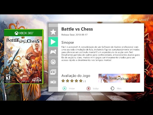 15 Minutos Jogando: Battle vs. Chess (Xbox 360) Full HD - 1080 