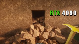 RTX 4090 vs Minecraft 4K - NostaligaVX RAYTRACING Shader + Physics Mod screenshot 4