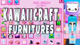 Kawaiicraft 2021 Furniture & Stuffs | kawaii world | minecraft screenshot 4