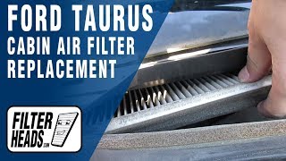 How to Replace Cabin Air Filter 2004 Ford Taurus | AQ1003