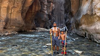 The Narrows - Zion National Park - July 2023 (tips for the hike!)